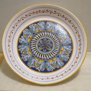Ceramica Nova Deruta 14" Pasta Serving Bowl Hand-Painted Italy